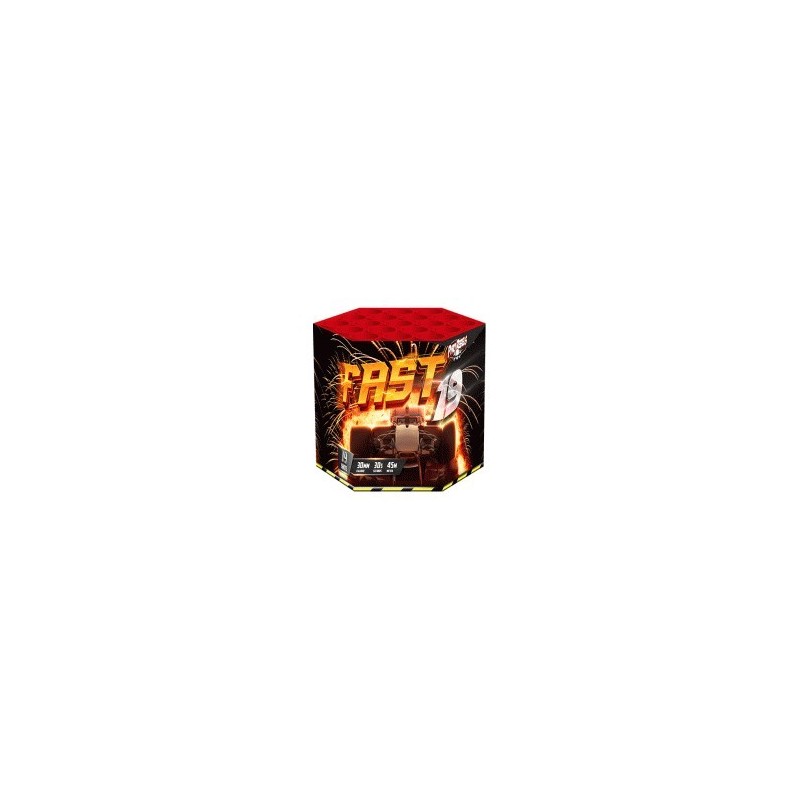Fast 19 Siercake - 19 Schoten Vol Kracht | Onwijs Vuurwerk