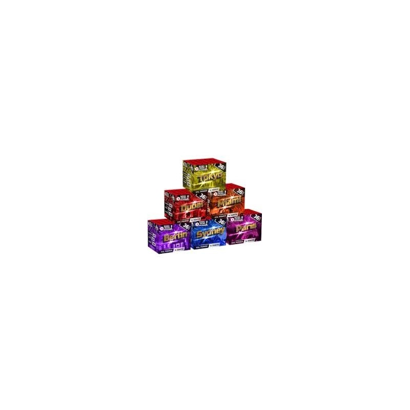 Spectale 6 6x36 shots assorted cakes
