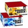 Golden shock & Salvo star flowerbeds